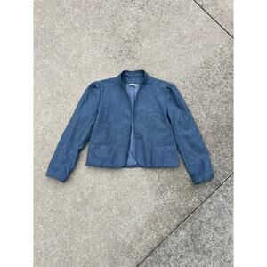 Vintage International Classics Inc. Bonders Blue Wool Blazer Chest 41" L/XL